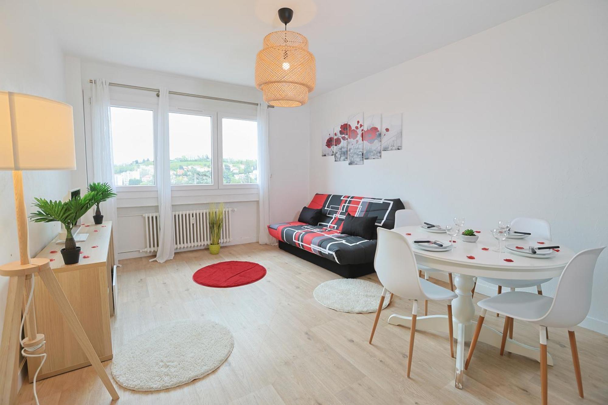 Evasion Pro & Fun A Saint-etienne - Proche Hpl Apartment